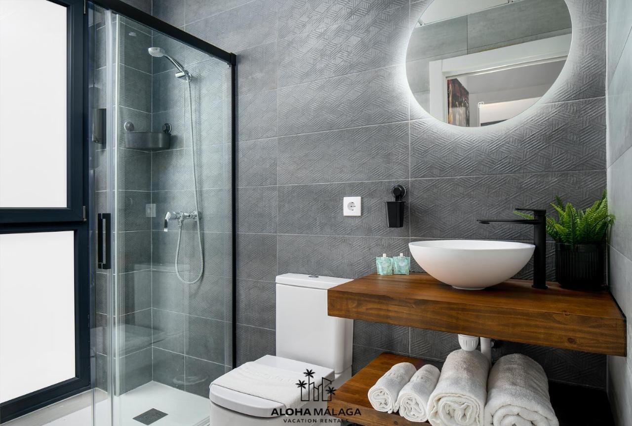 Luxury Duplex With Pool And Padel Court In Town Leilighet Málaga Eksteriør bilde