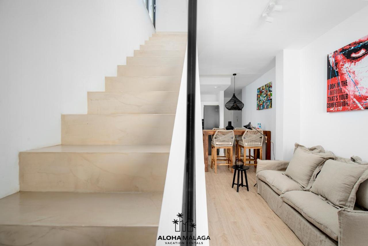 Luxury Duplex With Pool And Padel Court In Town Leilighet Málaga Eksteriør bilde