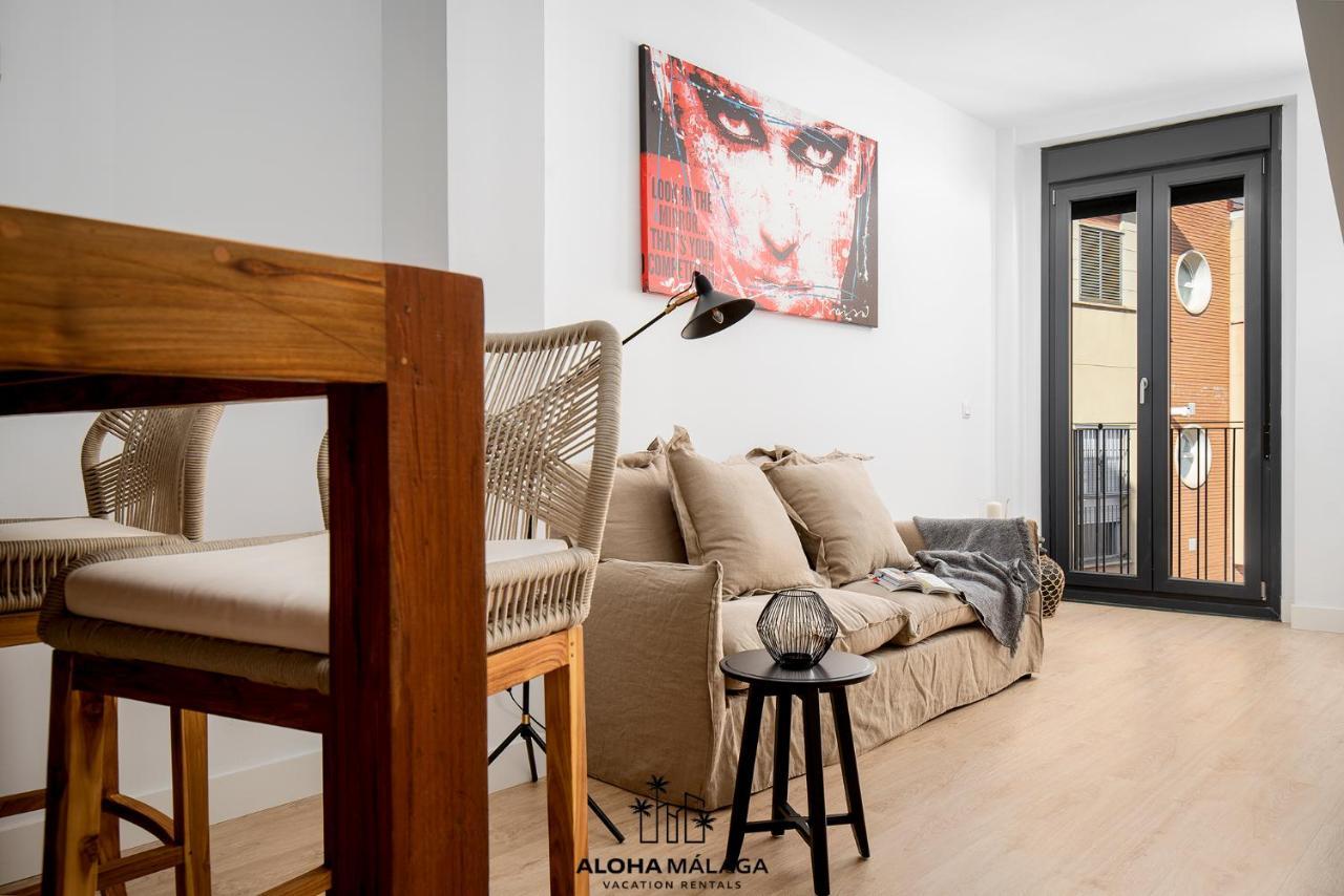 Luxury Duplex With Pool And Padel Court In Town Leilighet Málaga Eksteriør bilde