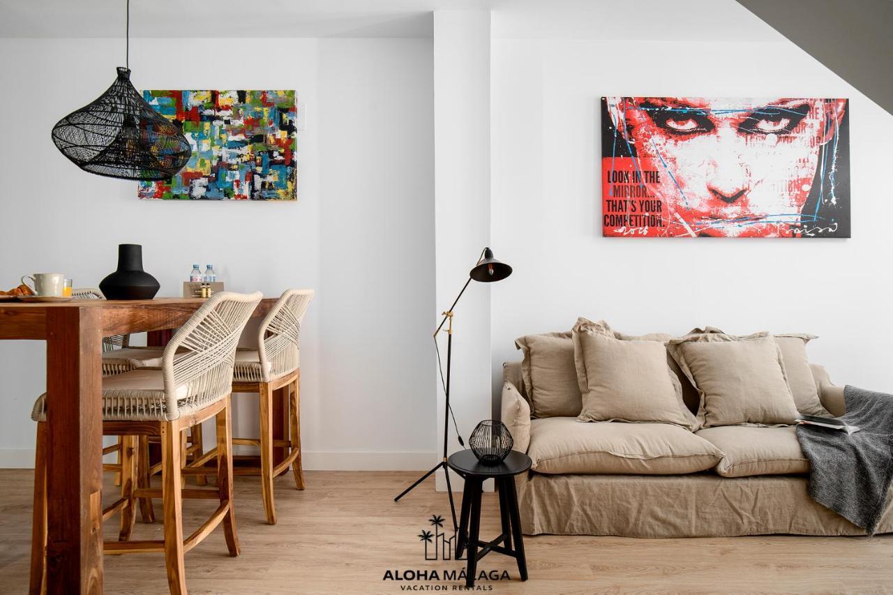 Luxury Duplex With Pool And Padel Court In Town Leilighet Málaga Eksteriør bilde