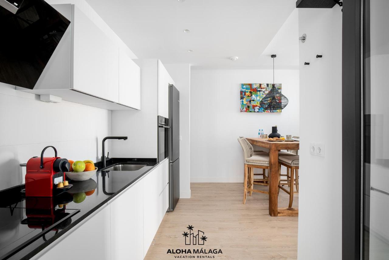 Luxury Duplex With Pool And Padel Court In Town Leilighet Málaga Eksteriør bilde