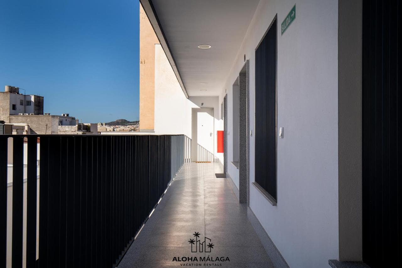 Luxury Duplex With Pool And Padel Court In Town Leilighet Málaga Eksteriør bilde